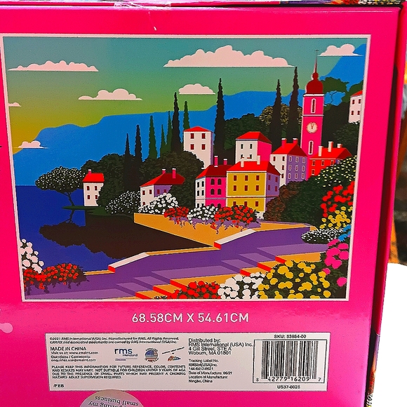 Neon Seaside 1000 pc. Puzzle New - Picture 4 of 7